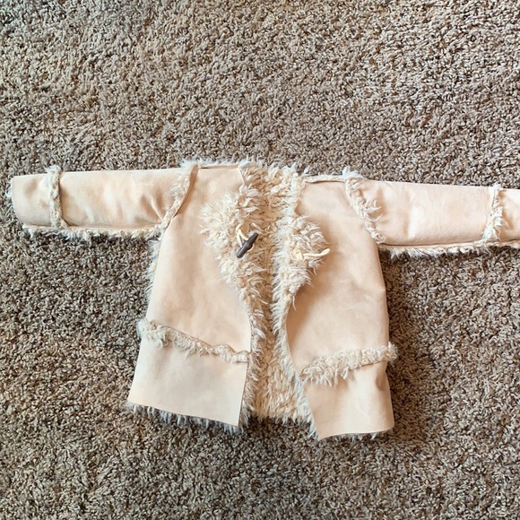 NWOT Chaboukie faux Shearling and Suede Jacket - Picture 4 of 4